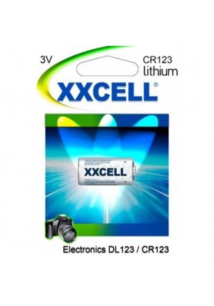 Batterie X 1 pile  CR123 / DL123