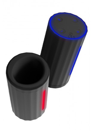 Heating Vibrating Masturbateur pénis et gland - vibrant - chauffant USB