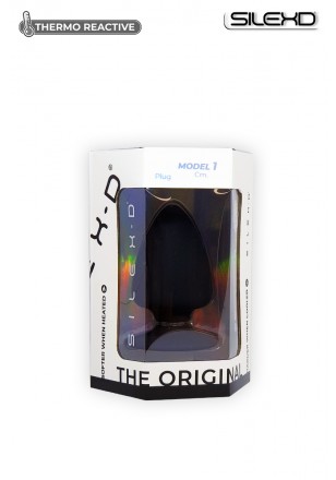 Plug NOIR "Thermo Réactive" Modèl 1-L (L13 x Ø7,2cm)