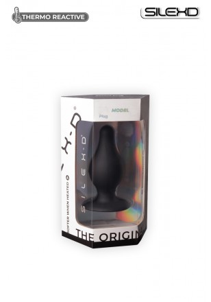 Plug NOIR "Thermo Réactive" Modèl 2-M (L9.3 x Ø4cm)