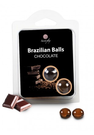 Boules Brésiliennes aromatisées Chocolat X2