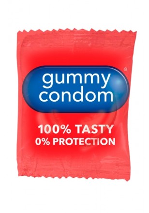 Bonbons forme préservatif Fraise x 12