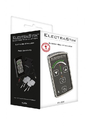Contrôleur Electro stimulation et 4 électrodes Télécommande contrôle par LED
