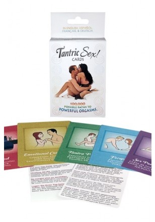 Tantric Sex Cards jeu cartes orgasme tantrique