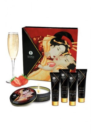 Kit Secret de Geisha Fraise Vin pétillant