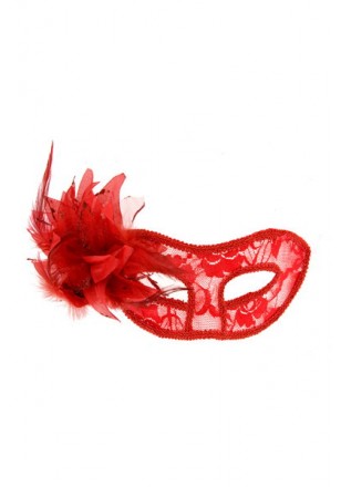 Masque La Traviata Rouge