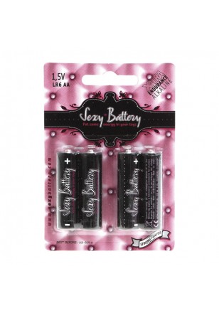 Sexy Battery X 4 piles AA/LR06