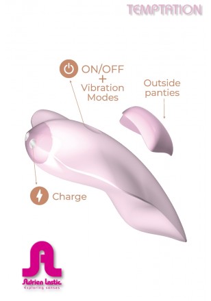 Temptation string vibrant Stimulateur clitoris + APP connecté USB