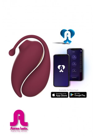 Inspiration Duo Stimulateur clitoridien succion et oeuf vibrant connecté téléphone