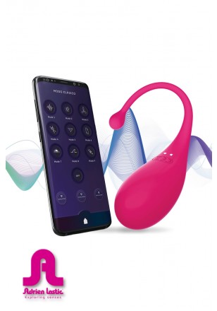 Palpitation Oeuf vibrant connecté téléphone Androïd et Apple USB