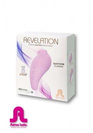 Révélation+APP Stimulateur clitoridien succion connecté Androïd et Apple USB