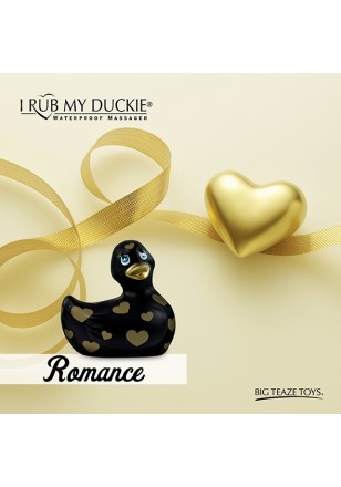 Duckie 2.0 Romance Mini Canard vibrant Noir Coeur Or