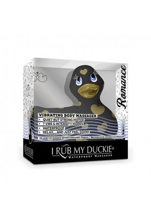 Duckie 2.0 Romance Mini Canard vibrant Noir Coeur Or