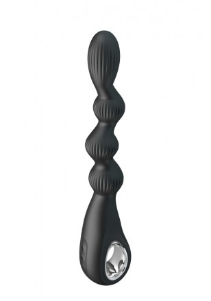 Federer chapelet anal vibrant USB noir