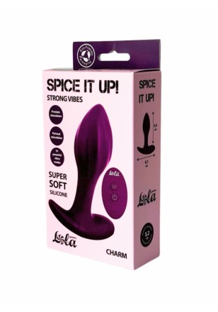 Charm Plug vibrant ultra soft USB télécommande
