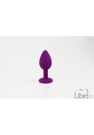 Joyas Plug type Rosebud violet S