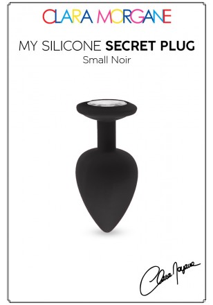 My Secret Black Silicone Plug Small