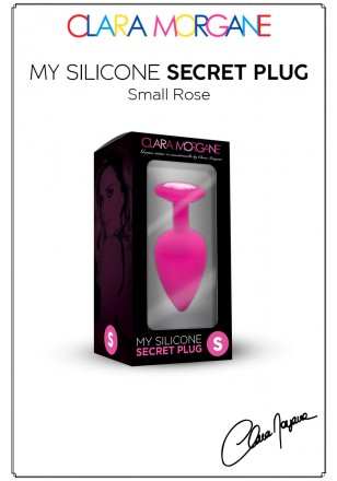My Secret Rose Silicone Plug Small