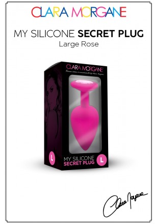 My Secret Rose Silicone Plug Large