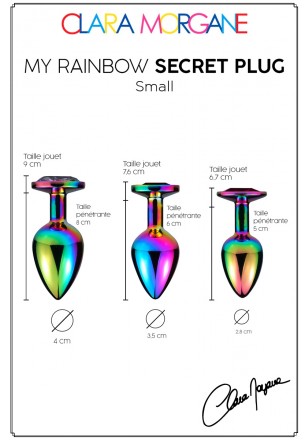 My Rainbow Secret Plug Bijou Irisé Small