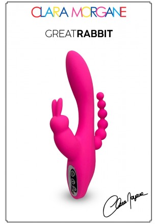 Great Rabbit 3 plaisirs vagin clitoris anal