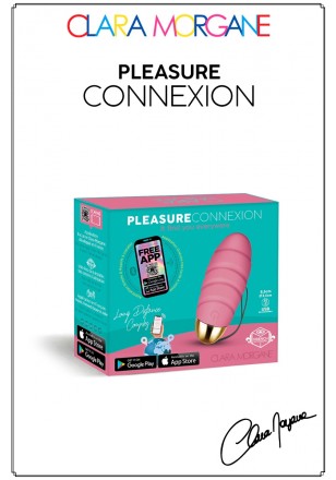 Pleasure Connexion Rose Oeuf vibrant USB connecté bluetooth