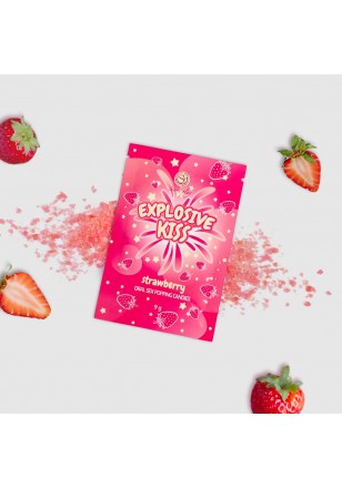 Explosive Kiss Strawberry Sucre crépitant