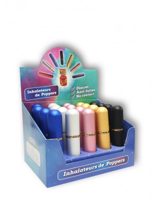 Boite de 20 Inhalateurs Leather Cleaner 5 couleurs