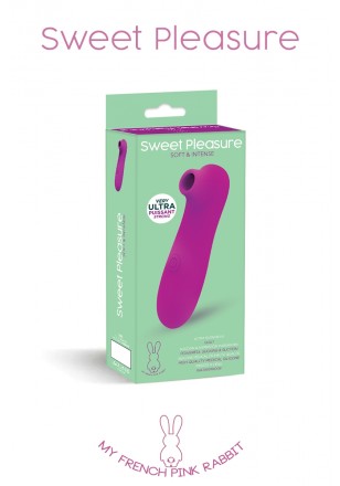 Sweet Pleasure Stimulateur clitoris succion vibration Violet Piles