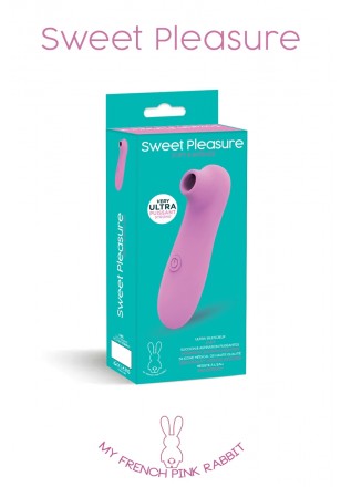 Sweet Pleasure Stimulateur clitoris succion vibration Rose Piles
