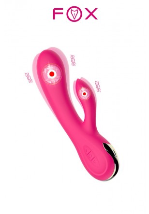 Victoria Rabbit chauffant Rose Stimulation vaginal clitoris USB