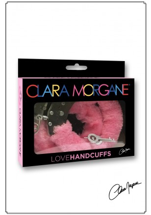 Menotte Love Handcuffs Fourrure Rose