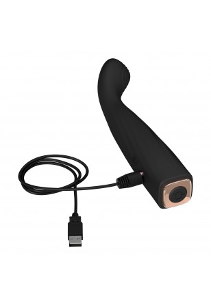 Feel Me Vibromasseur flexible point G rechargeable USB Noir
