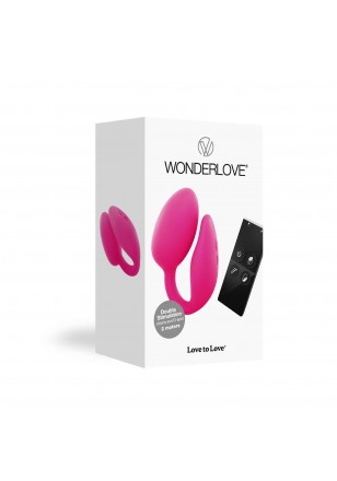 Wonderlove Vibrant Oeuf Stimulateur Vaginal et Clitoridien