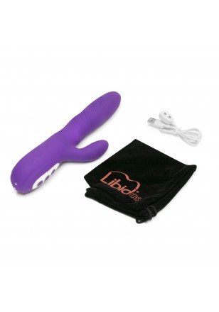 Helin Rabbit ondulation violet et stimulateur USB