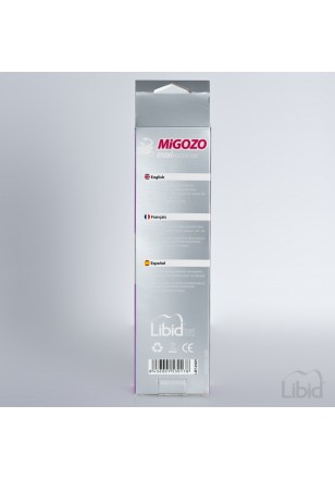Migozo jelly Vibromasseur le grand 21 cm violet