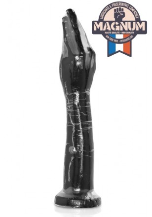 Main Fist main réaliste 38x8 cm PVC noir