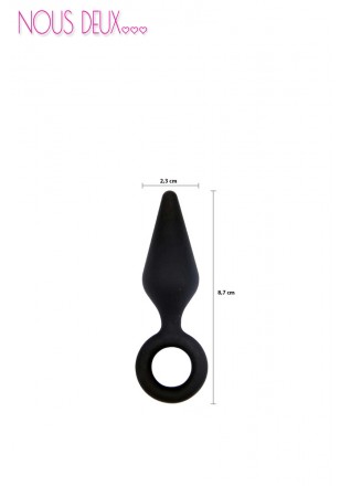Plug Me A plug anal noir 8.7 cm
