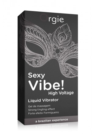 Sexy Vibe HIGH Liquid Vibrator Gel excitation FORT