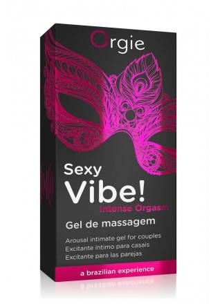 Sexy Vibe INTENSE orgasm Liquid Vibrator Gel excitation