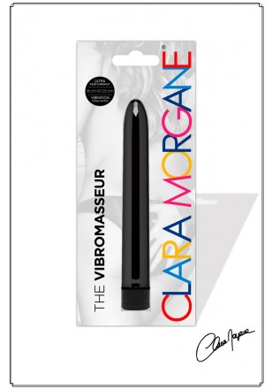 The Vibromasseur stimulateur noir 18cm