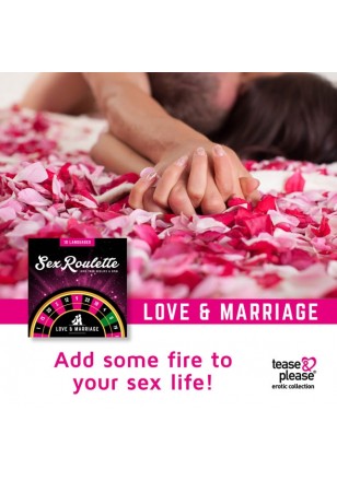 Love & Marriage Sex Roulette jeu couple amoureux