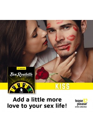 Kiss Sex Roulette jeu couple baisers intimes