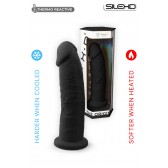 Gode Ventouse Réaliste NOIR "Thermo Réactive" Modèl 2 (9")