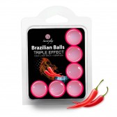 Boules Brésiliennes Triple effet X6