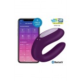 Double Joy Violet rechargeable commande Bluetooth Android