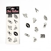 Set 10 tatoos Candy temporaires 