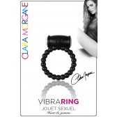 Vibra Ring - Anneau Vibrant noir perle