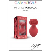 My Rose Silicone Plug en forme de rose Large