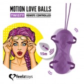 REMOTE CONTROLLED MOTION LOVE BALLS TWISTY